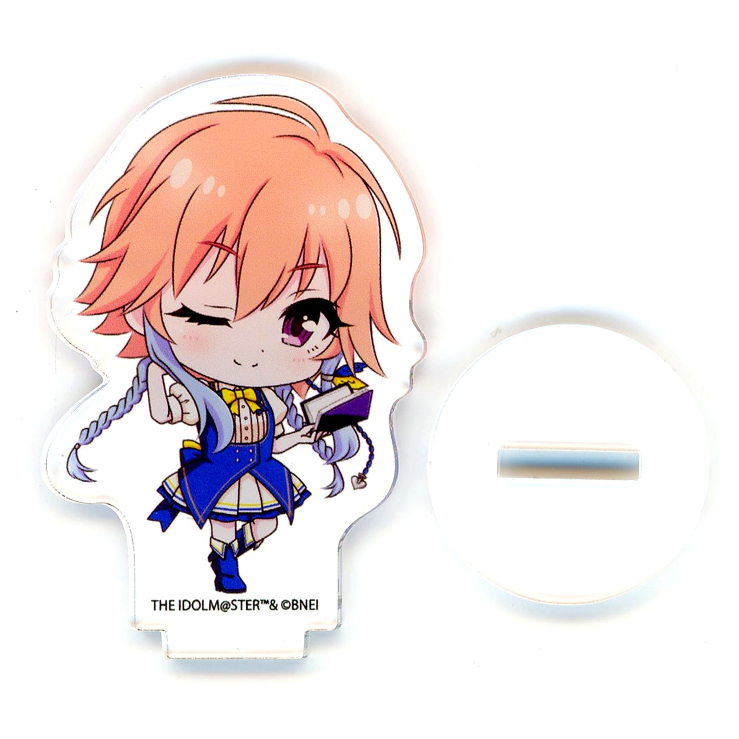 Asuka Ninomiya SD Idolmaster Cinderella Girls x BOOKOFF Acrylic Petit Stand [USED]