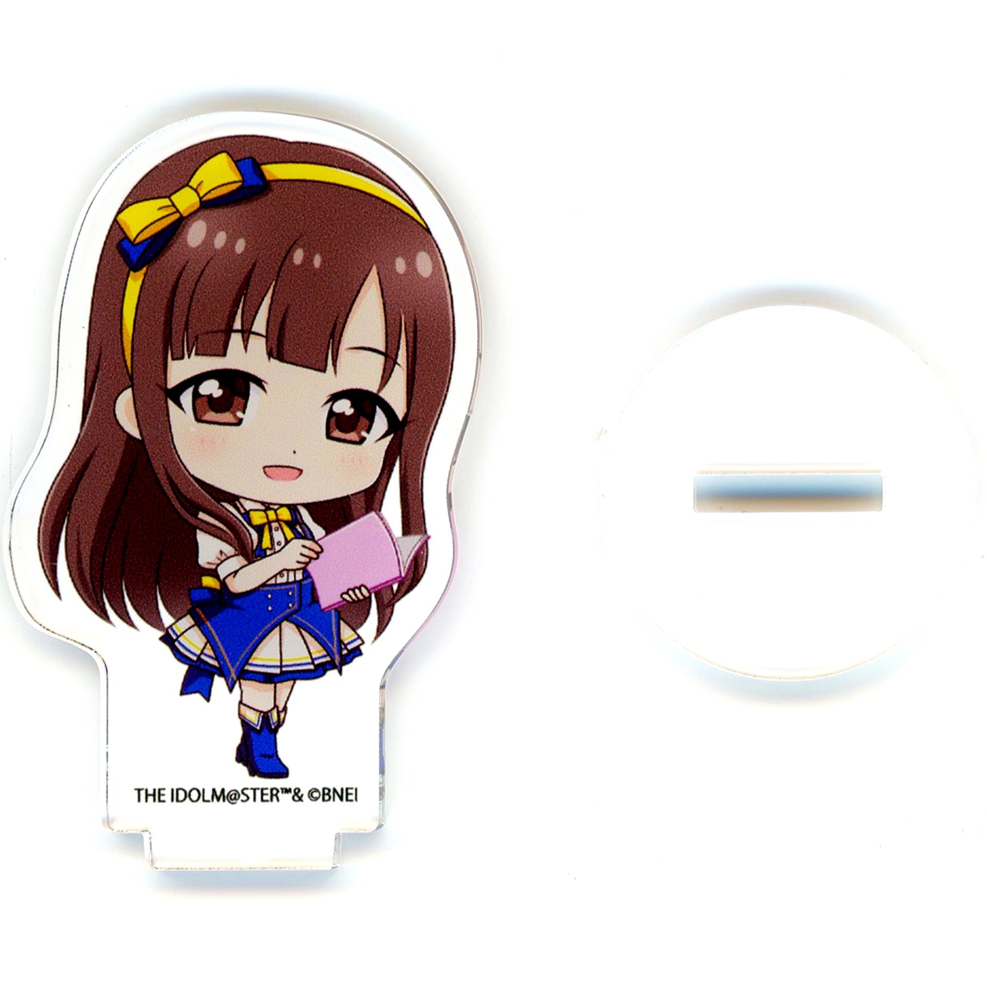 Yukari Mizumoto SD Idolmaster Cinderella Girls x BOOKOFF Acrylic Petit Stand [USED]