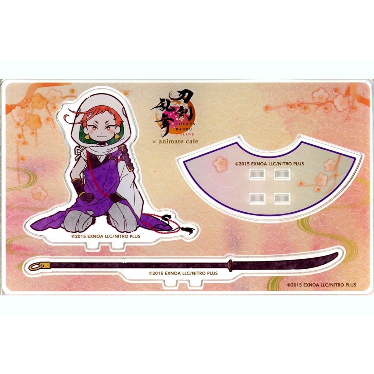 Iwatooshi Touken Ranbu ONLINE Kneeling Stand animatecafe [USED]