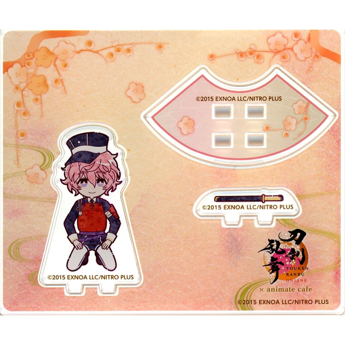 Akita Toushirou Touken Ranbu ONLINE Kneeling Mini Acrylic Stand [USED]