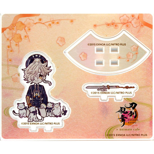 Gokotai Touken Ranbu ONLINE Kneeling Mini Acrylic Stand Touken Ranbu ONLINE 10th Anniversary Vol. 1 x animate cafe [USED]