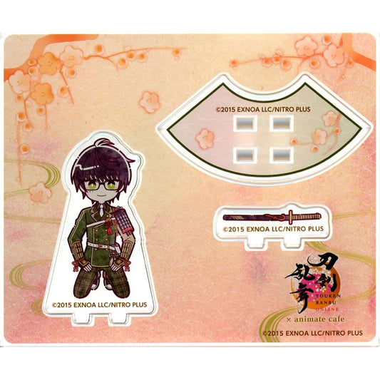 Kotegiri Gou Kneeling Mini Acrylic Stand Touken Ranbu ONLINE 10th Anniversary Vol. 1 x animate cafe [USED]