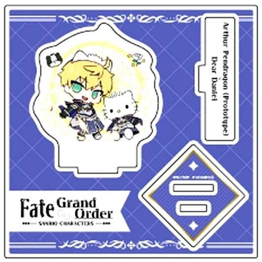Fate/Grand Order Arthur Pendragon Prototype x Dear Daniel Newly Illustrated Acrylic Stand Plate No.02 [USED]
