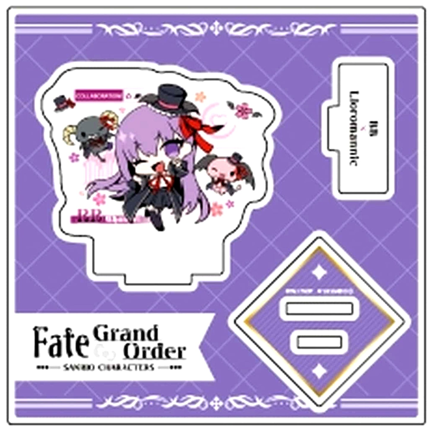 Fate/Grand Order BB x Lloromannic Newly Illustrated Acrylic Stand Plate No.10 [USED]