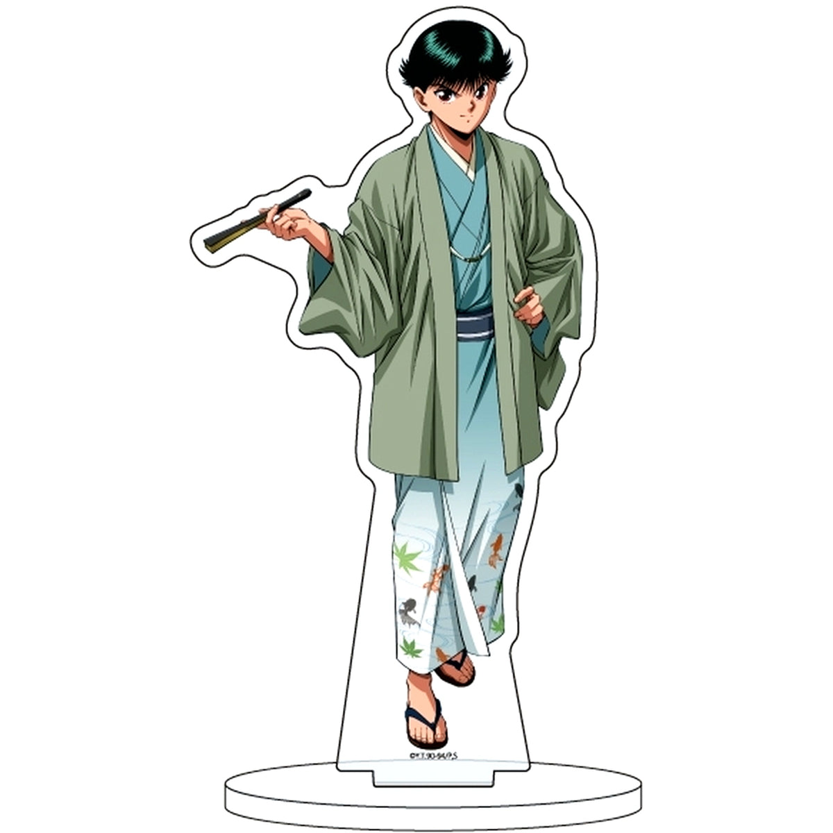 Yusuke Urameshi No. 62 Four Seasons Ver. Illustration Acrylic Stand Yu Yu Hakusho [USED]