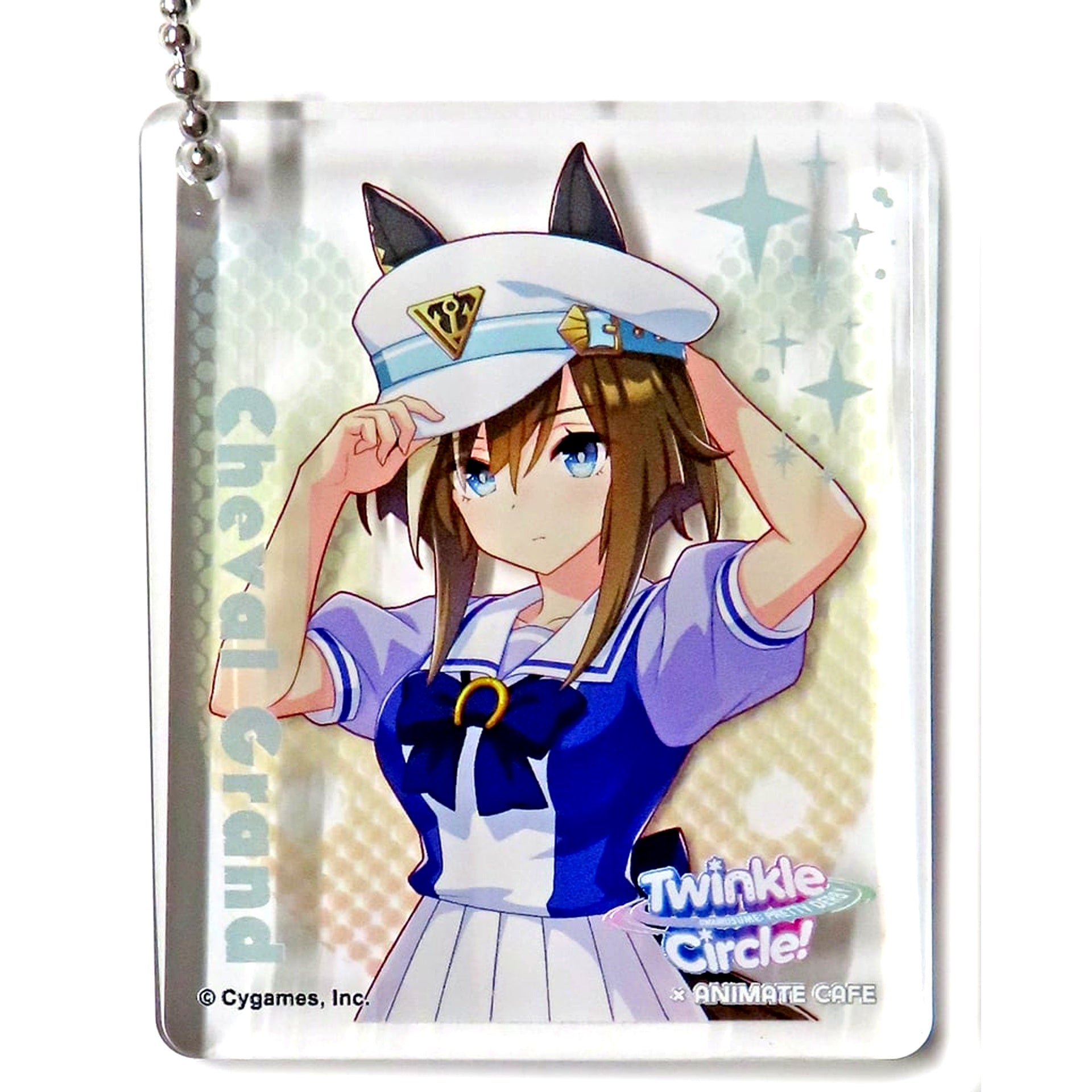 Cheval Grand Umamusume: Pretty Derby CoLotta Trading Acrylic Plate Keychain Twinkle Circle! animatecafe in Makuhari Messe [USED]
