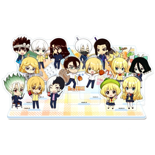 Dr. STONE Petitchoko Group Acrylic Diorama After School [USED]