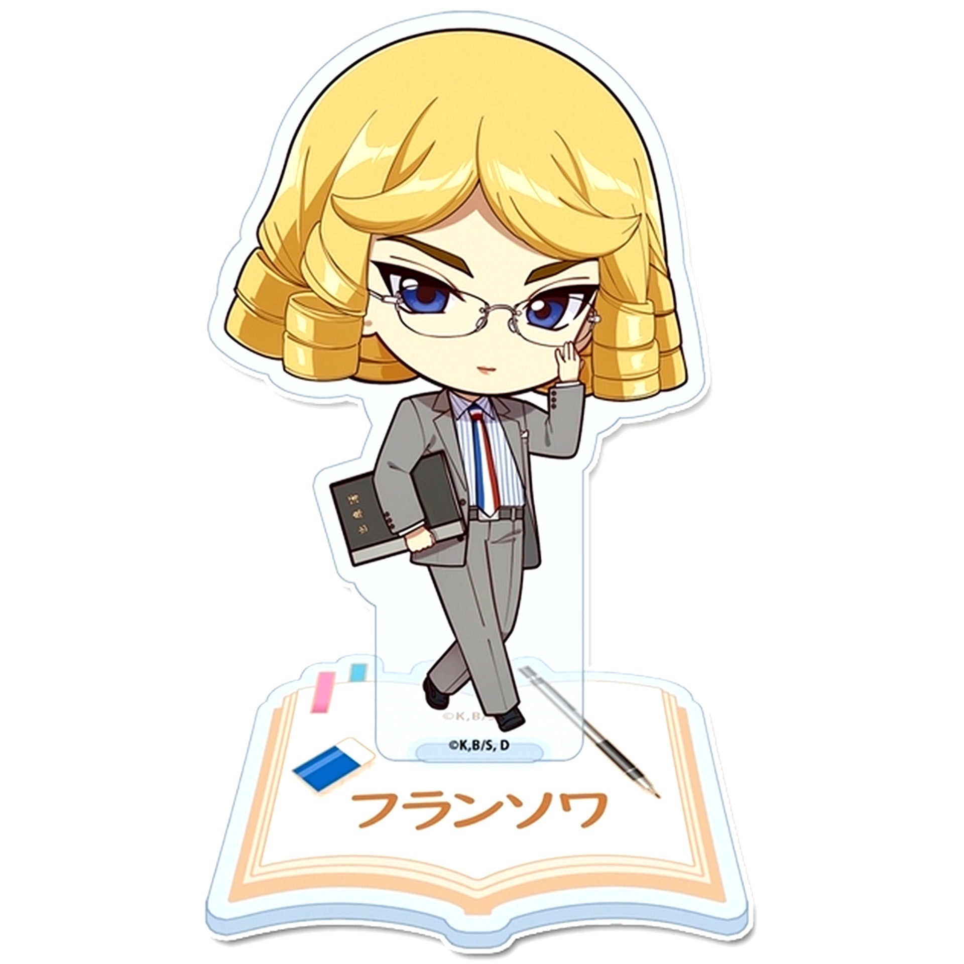 Francois Puchi Choco Acrylic Stand After School Dr.STONE [USED]