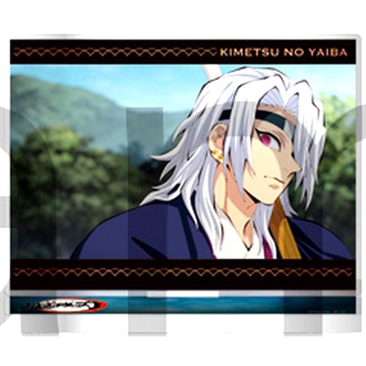 Tengen Uzui Demon Slayer: Kimetsu no Yaiba Trading Mini Plate Stand Hashira Training Arc [USED]