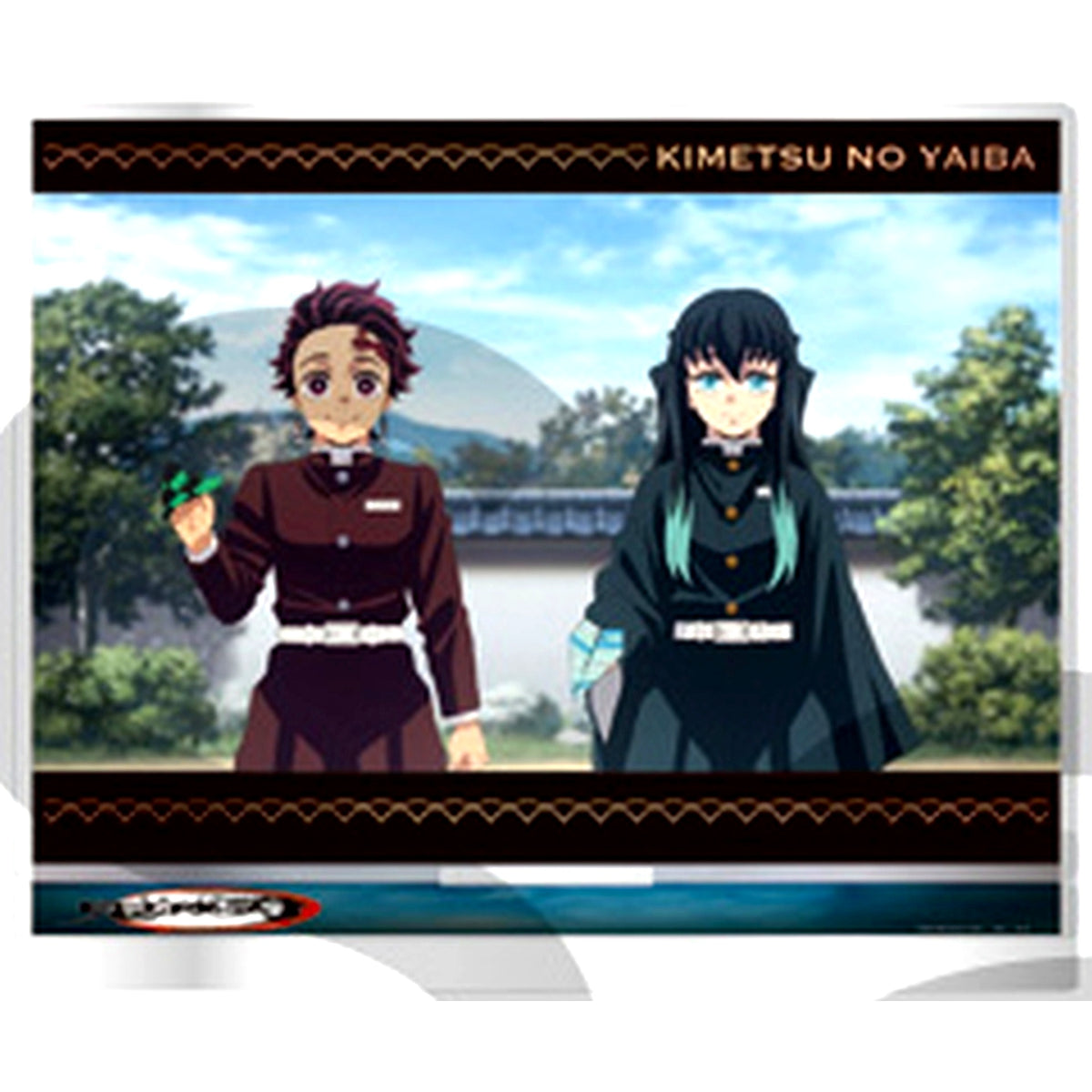 Tanjiro Kamado & Muichiro Tokito Demon Slayer: Kimetsu no Yaiba Trading Mini Plate Stand Hashira Training Arc [USED]
