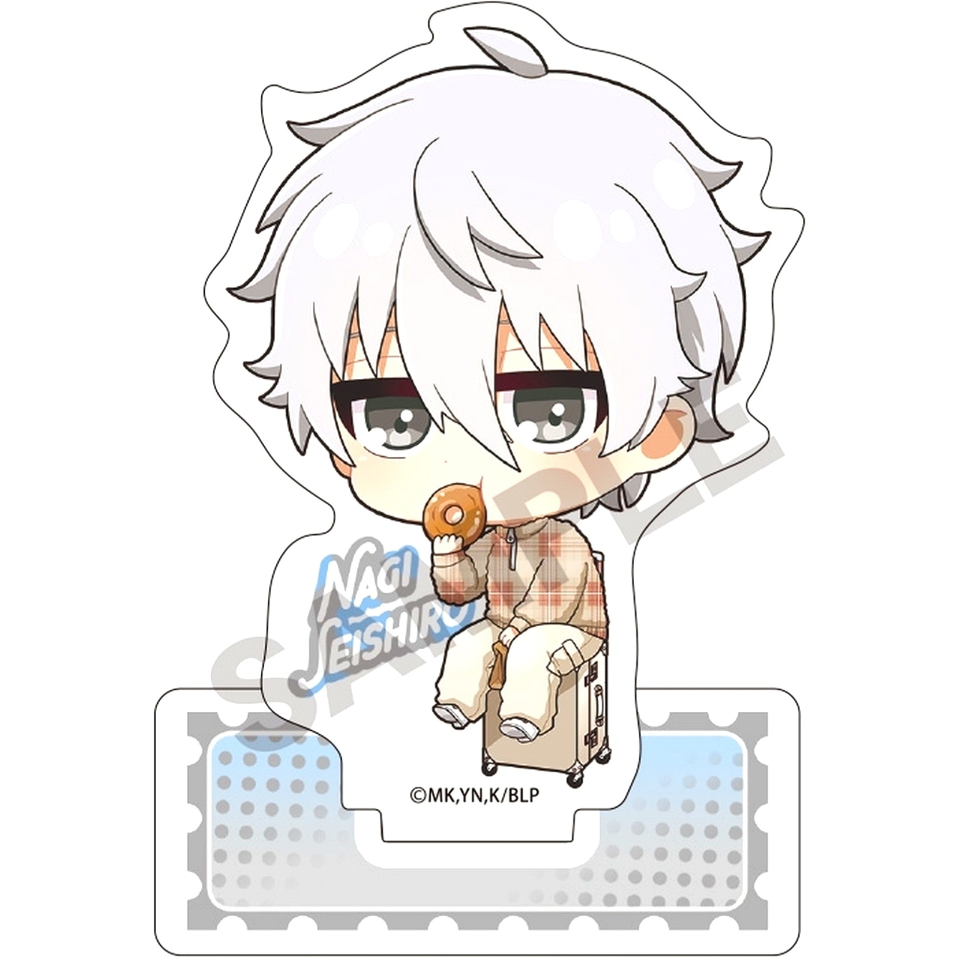 Seishiro Nagi Blue Lock Mini Character Travel Acrylic Stand [USED]
