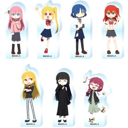 Set of 7 Bocchi The Rock! Trading Acrylic Block [USED]