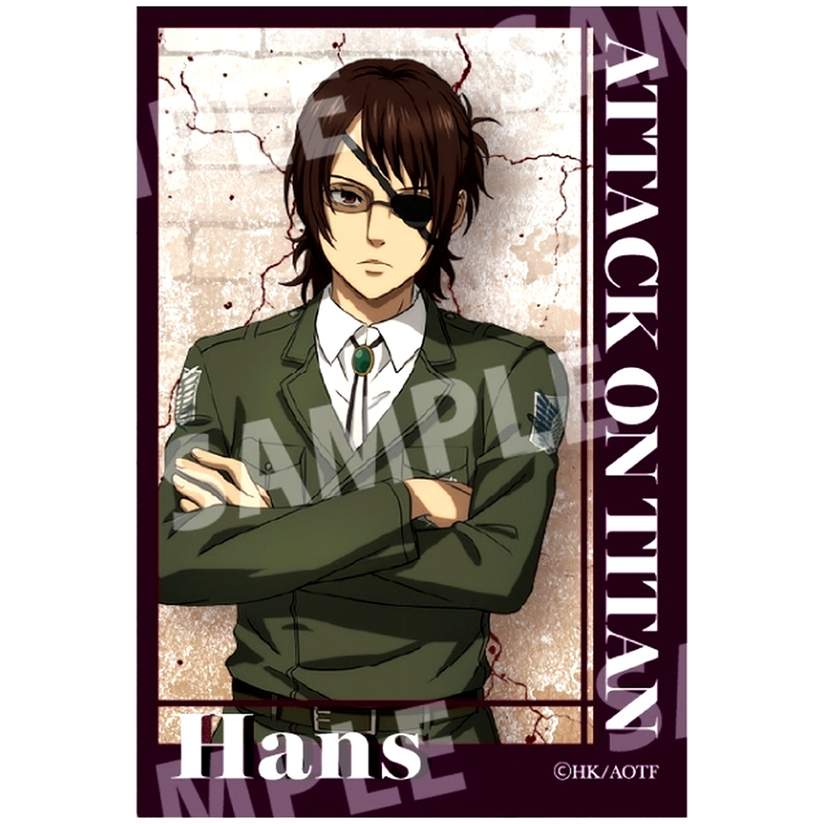 Hange Zoe Mini Art Stand Brick Style ver. Attack on Titan [USED]