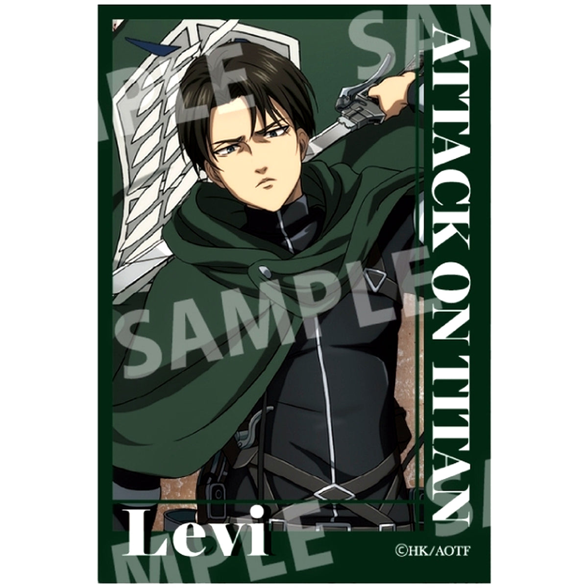 Levi Ackerman Mini Art Stand Brick Style ver. Attack on Titan [USED]