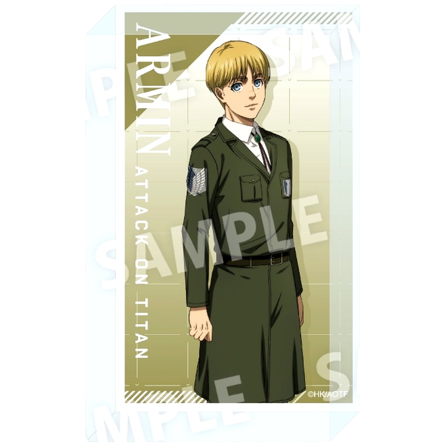 Armin Arlert Attack on Titan Acrylic Block [USED]