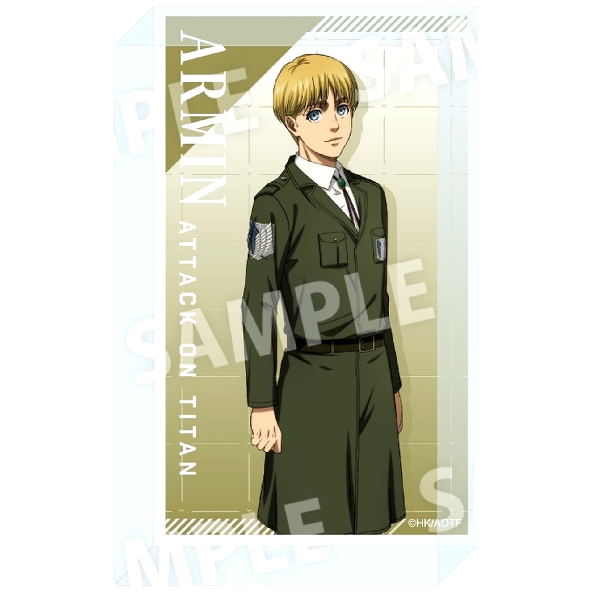 Armin Arlert Attack on Titan Acrylic Block [USED]