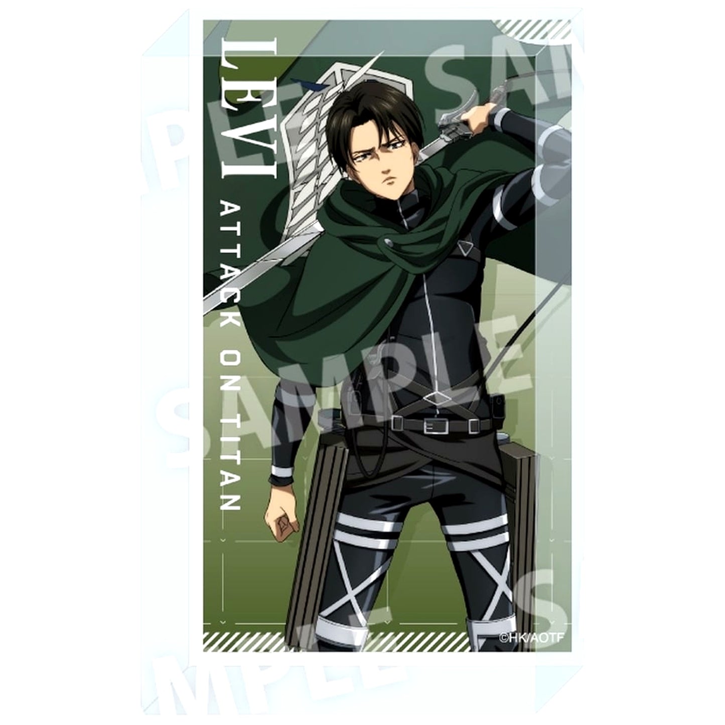 Levi Attack on Titan Acrylic Block [USED]