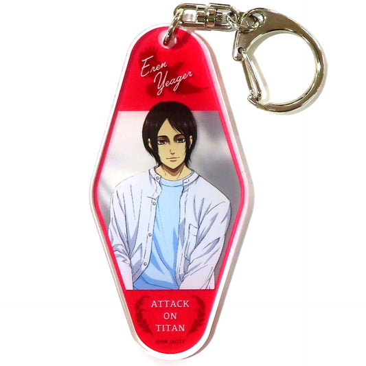 Eren Yeager Attack on Titan The Movie THE LAST ATTACK Acrylic Keychain Theater Goods [USED]