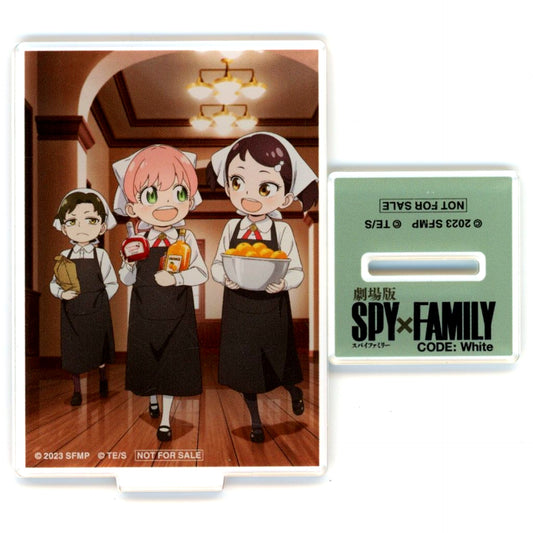 Group Illustration Acrylic Stand Bundle Bonus for Spy x Family Code: White Rakuten Books Limited [USED]