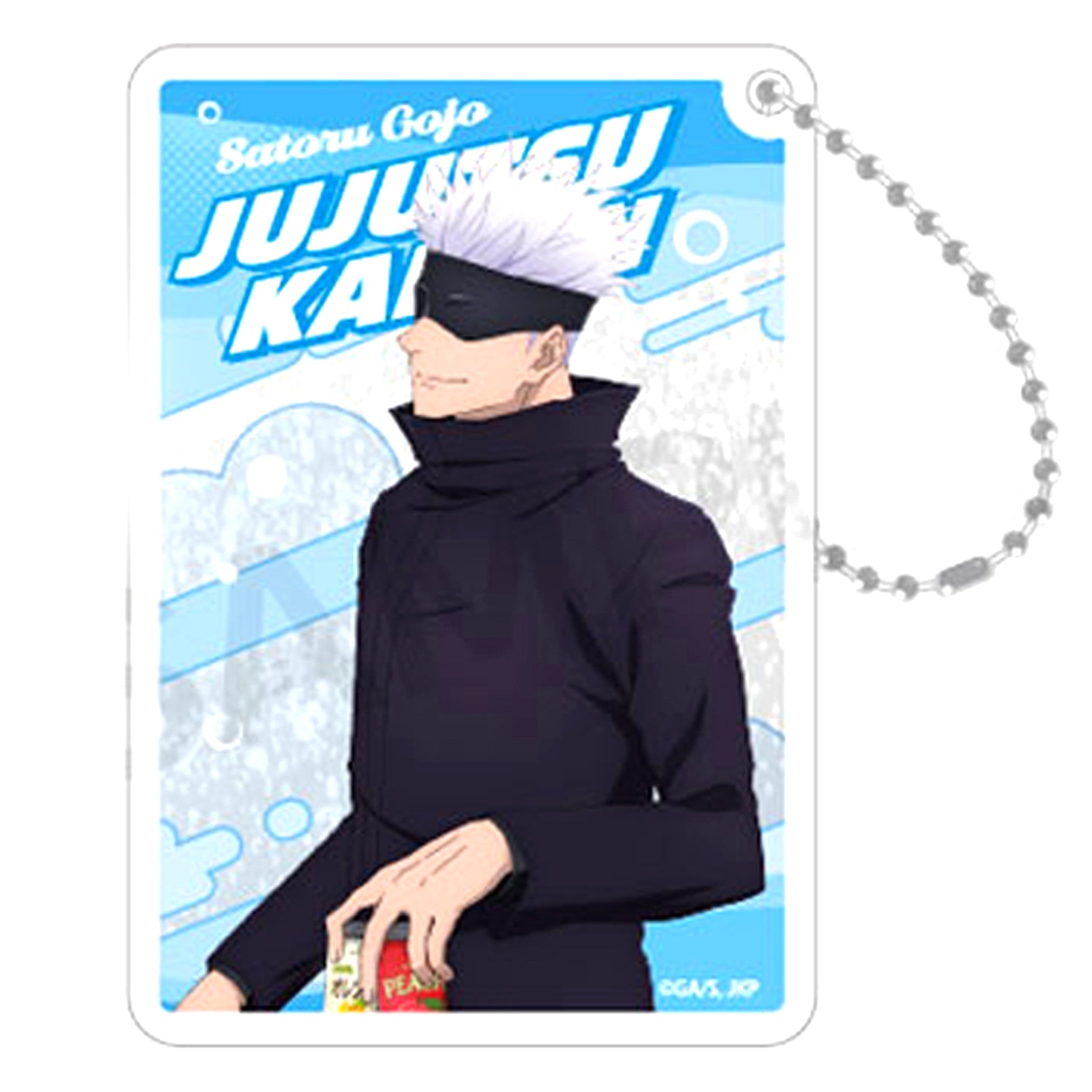 Satoru Gojo Jujutsu Kaisen Shibuya Incident Random Glitter Keychain [USED]
