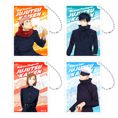 Jujutsu Kaisen Shibuya Incident Random Glitter Keychain Set of 4 [USED]