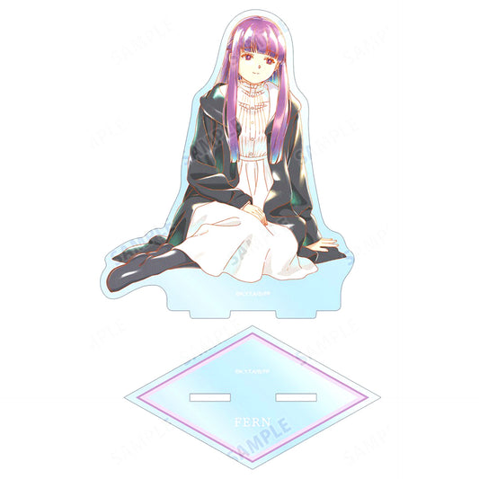Fern Ani-Art aqua label BIG Acrylic Stand Frieren [USED]