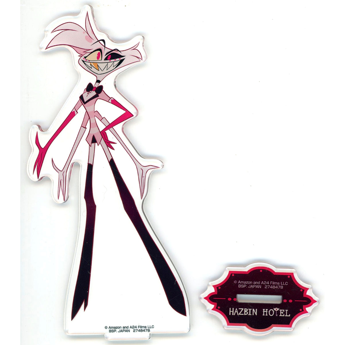 Angel Dust Acrylic Plate with Stand Hazbin Hotel [USED]