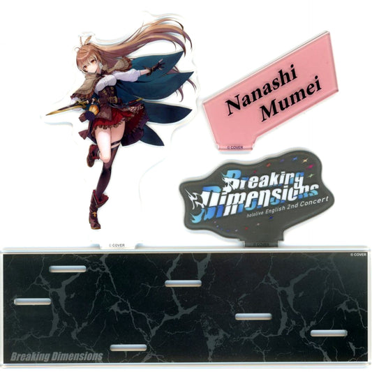 Nanashi Mumei VTuber Hololive English hololive English 2nd Concert -Breaking Dimensions- Acrylic Stand [USED]