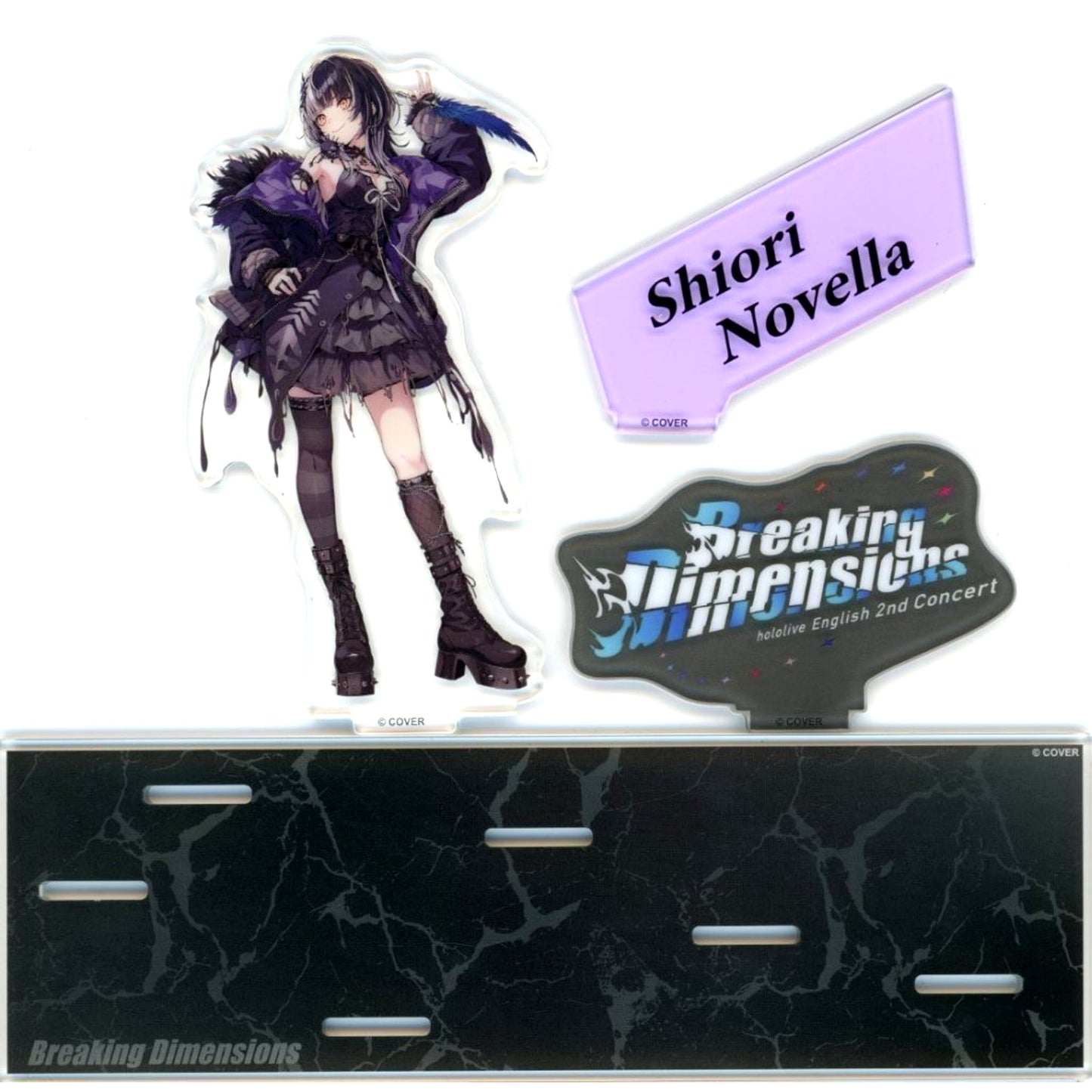 Shiori Novella Acrylic Stand Virtual YouTuber Hololive English hololive English 2nd Concert Breaking Dimensions [USED]