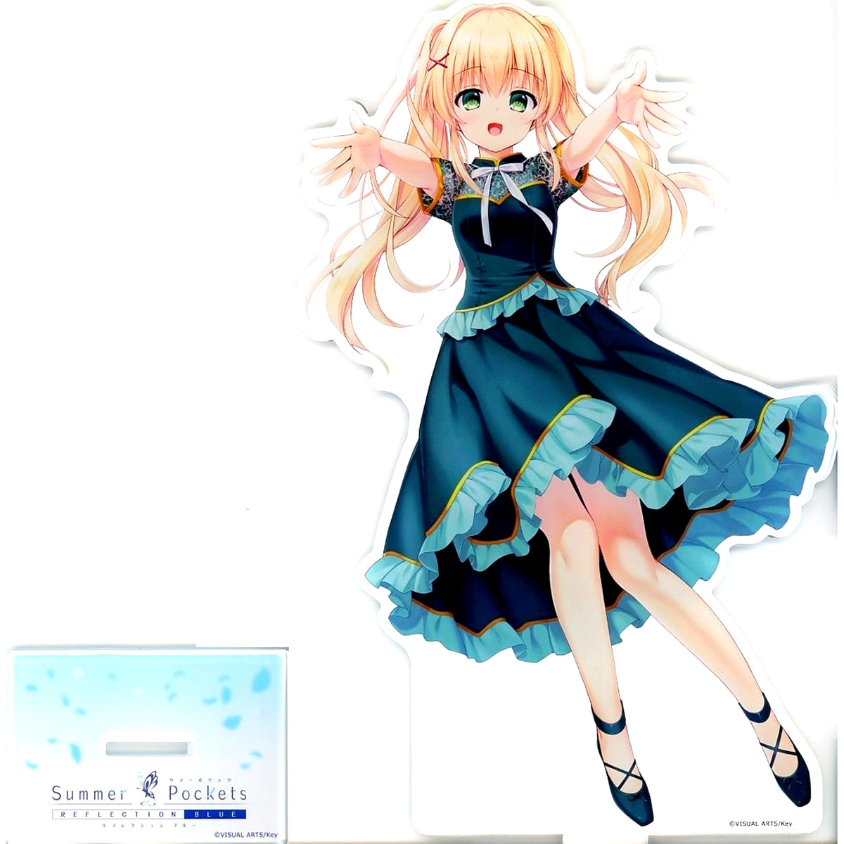 Tsumugi Wenders SP5th Ver. Summer Pockets REFLECTION BLUE Oversized Acrylic Stand [USED]