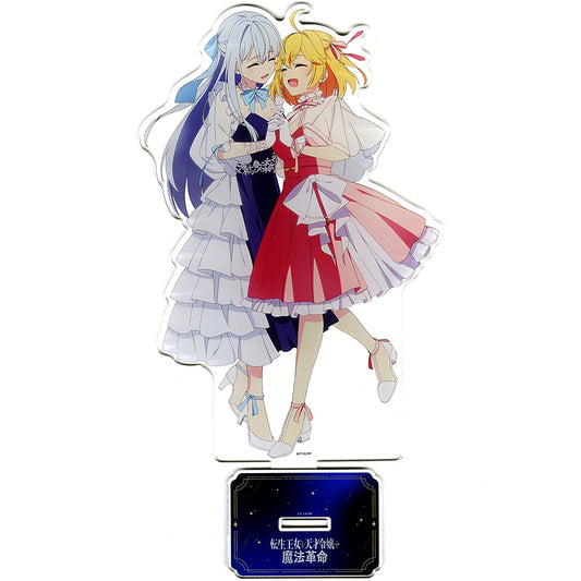Anisphia and Euphyllia Ball / C105 Limited Smile Ver. The Magical Revolution of the Reincarnated Princess and the Genius Young Lady C105 Goods Illustration Oversized Acrylic Stand [USED]