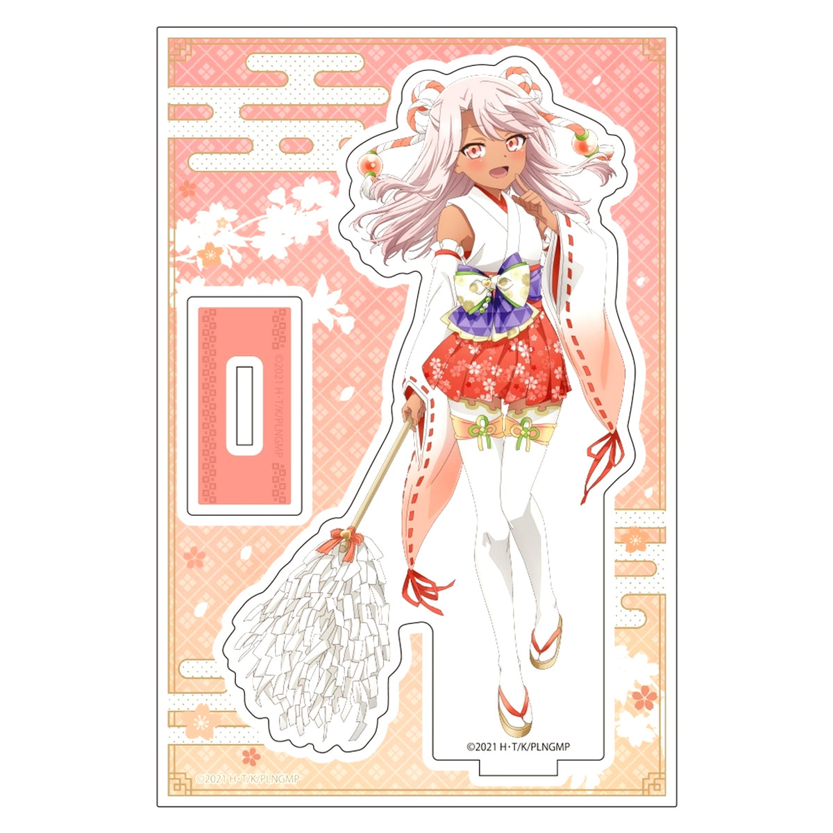 Chloe von Einzbern Shrine Maiden Illustration Fate/kaleid liner Prisma Illya Licht Nameless Girl Movie Acrylic Stand [USED]