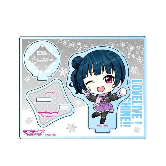 Yoshiko Tsushima Winter Play Deformed Ver. Acrylic Stand Love Live! Sunshine!! [USED]