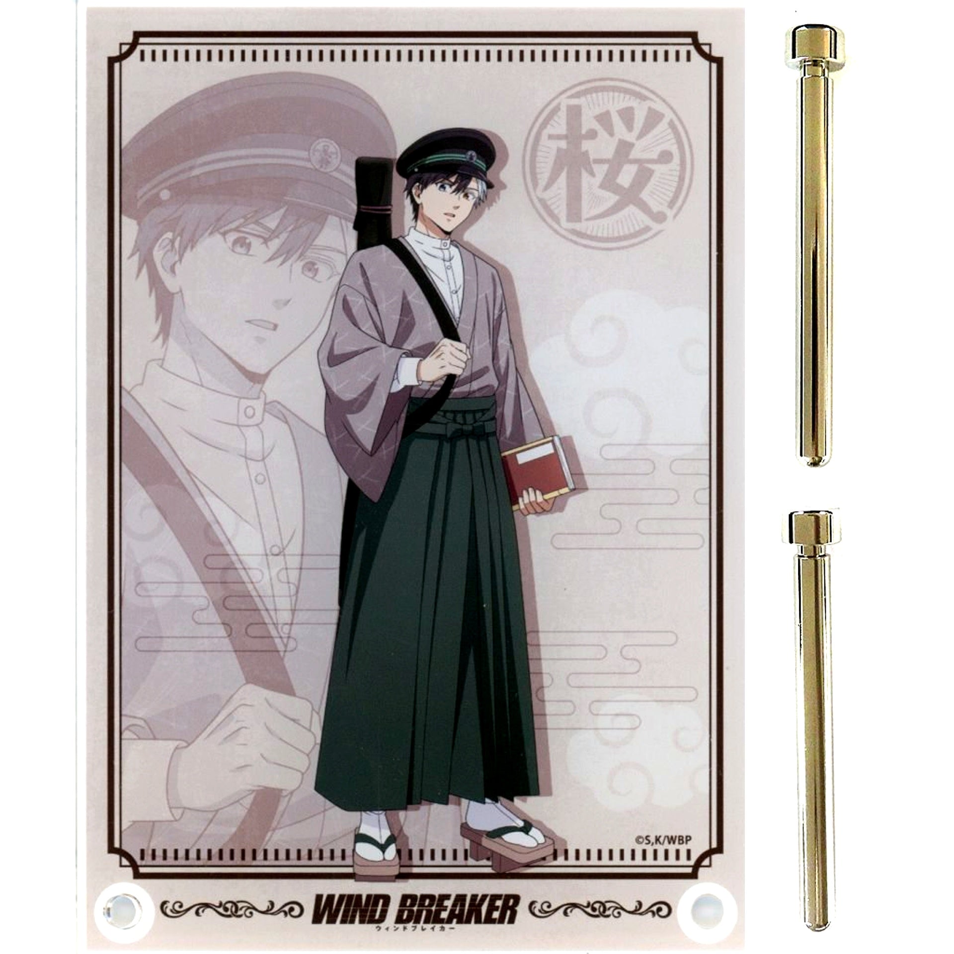 Haruka Sakura Acrylic Panel WIND BREAKER POPUP STORE in Atre Akihabara [USED]