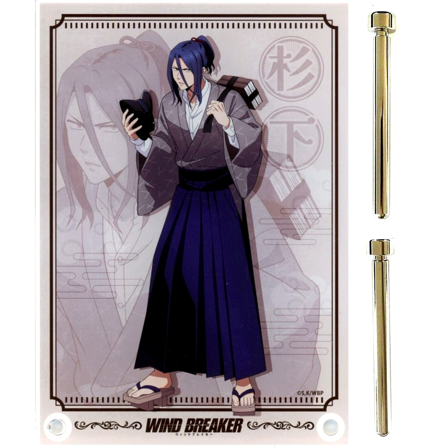 Kyotaro Sugishita Acrylic Panel WIND BREAKER POPUP STORE in Atre Akihabara [USED]