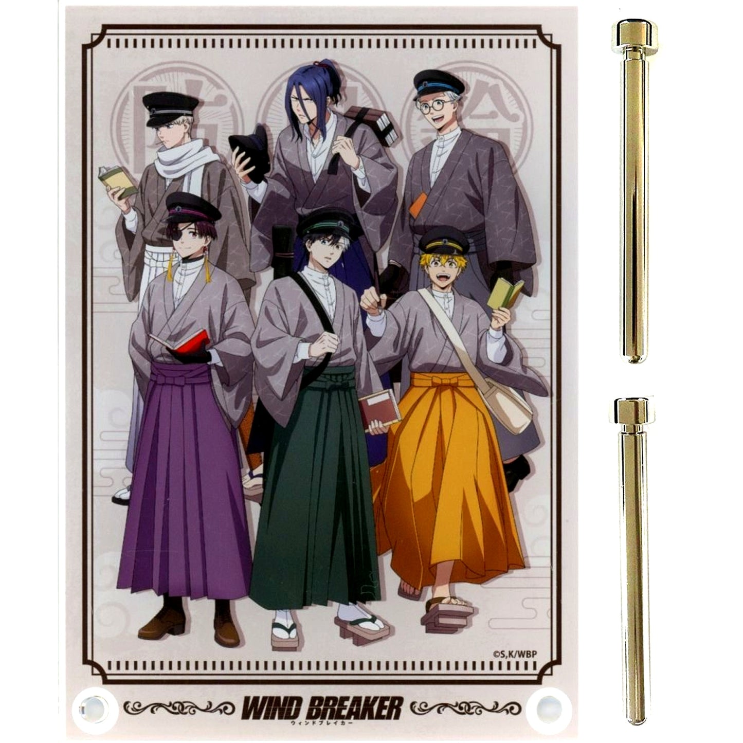 Group Acrylic Panel WIND BREAKER POPUP STORE in Atre Akihabara [USED]