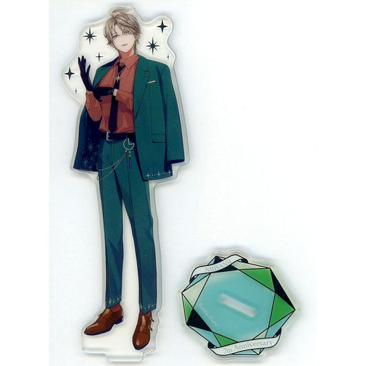 Haru Kaida Foil Stamped Acrylic Stand Virtual YouTuber Nijisanji 7th Anniversary [USED]