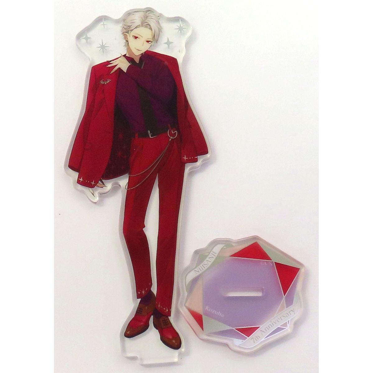 Kuzuha Gold Foil Acrylic Stand Virtual YouTuber Nijisanji 7th Anniversary [USED]