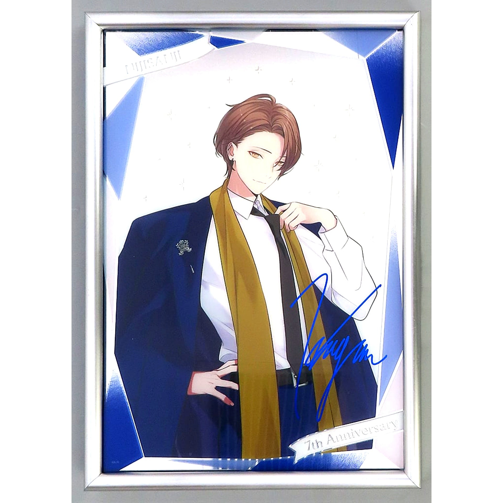 Kagami Hayato Virtual YouTuber Nijisanji Mirror Acrylic Plate 7th Anniversary [USED]