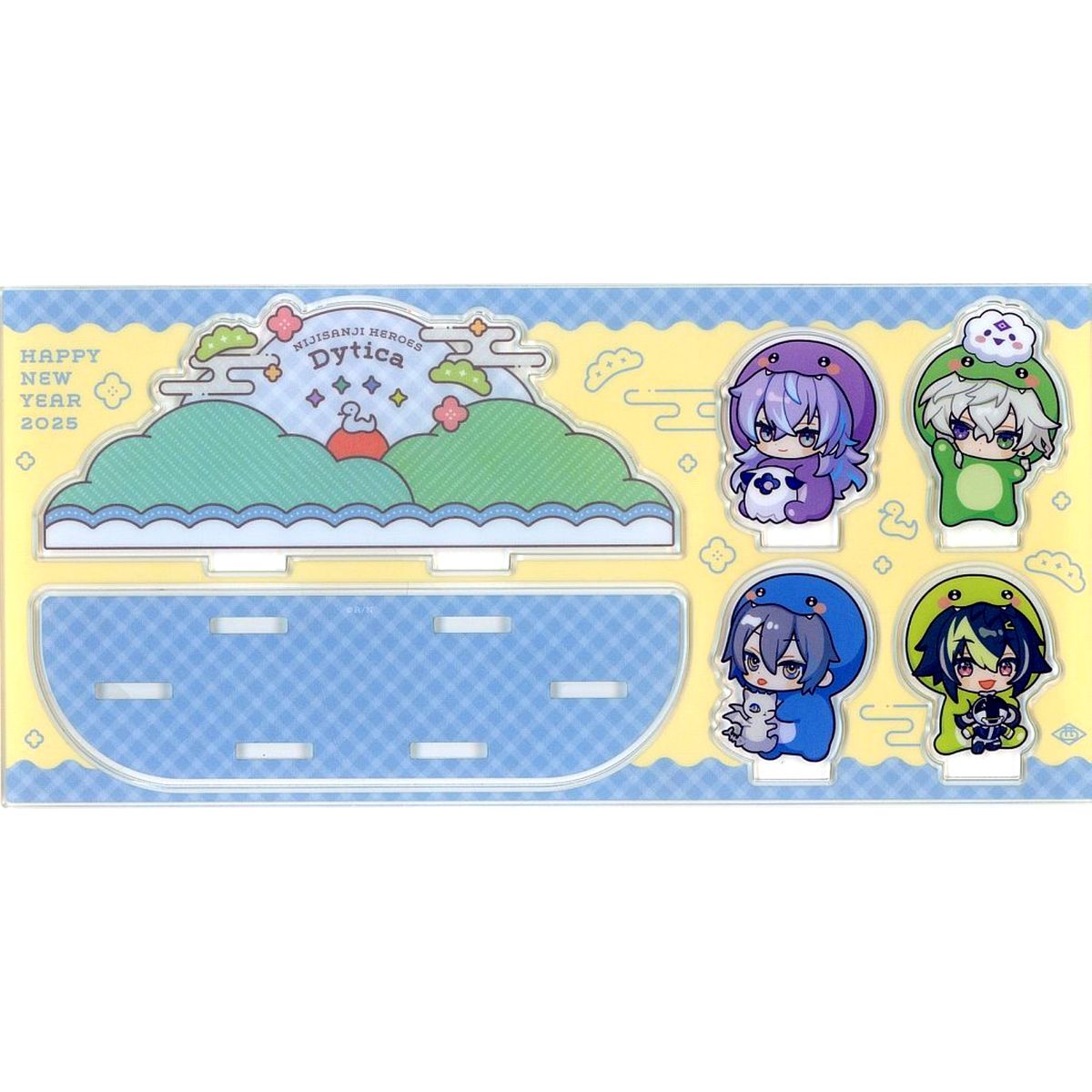 Dytica Virtual YouTuber Nijisanji Acrylic Diorama Dytica Happy Pack 2025 [USED]