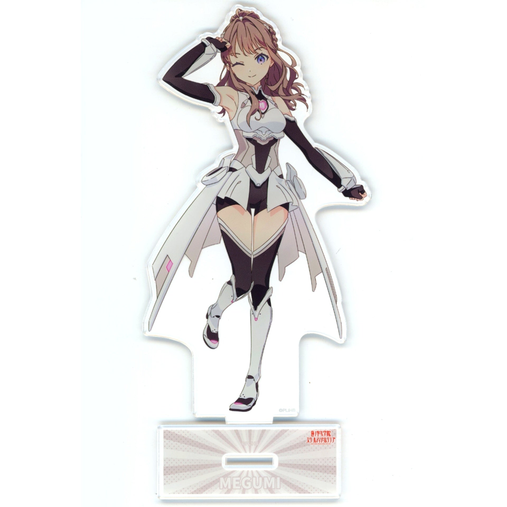 Megumi Fujishima Illustration Fanfare!!! BIG Acrylic Stand Love Live! Hasunosora Girls' High School Idol Club POP UP SHOP in Marui [USED]