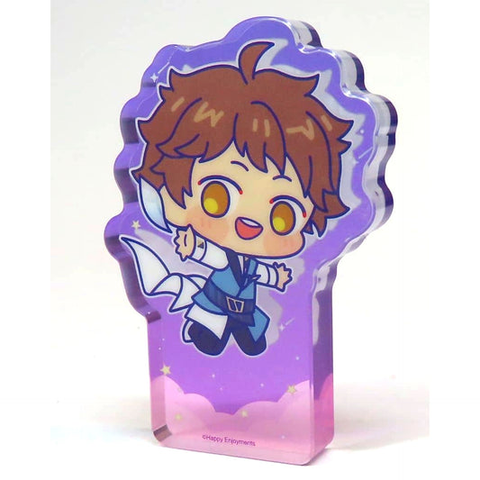 Mitsuru Tenma Ensemble Stars!! China Exclusive 4th Anniversary Chibi Acrylic Block [USED]