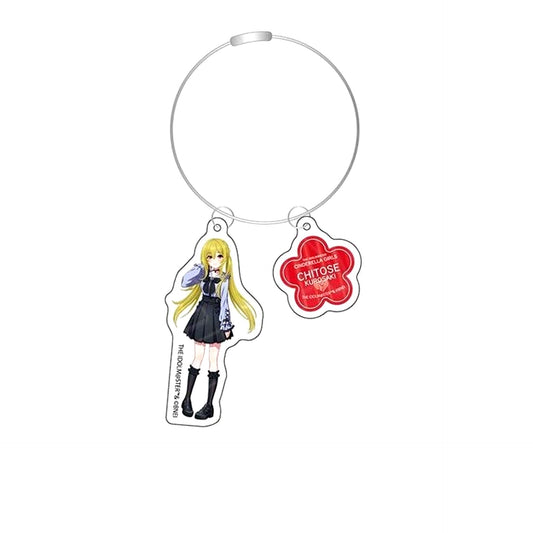Chitose Kurosaki The Idolmaster Cinderella Girls Starlight Stage STaiRs to 10th Anniversary SHOP in Yurakucho Marui Wire Keychain Subculture Fashion Ver. [USED]