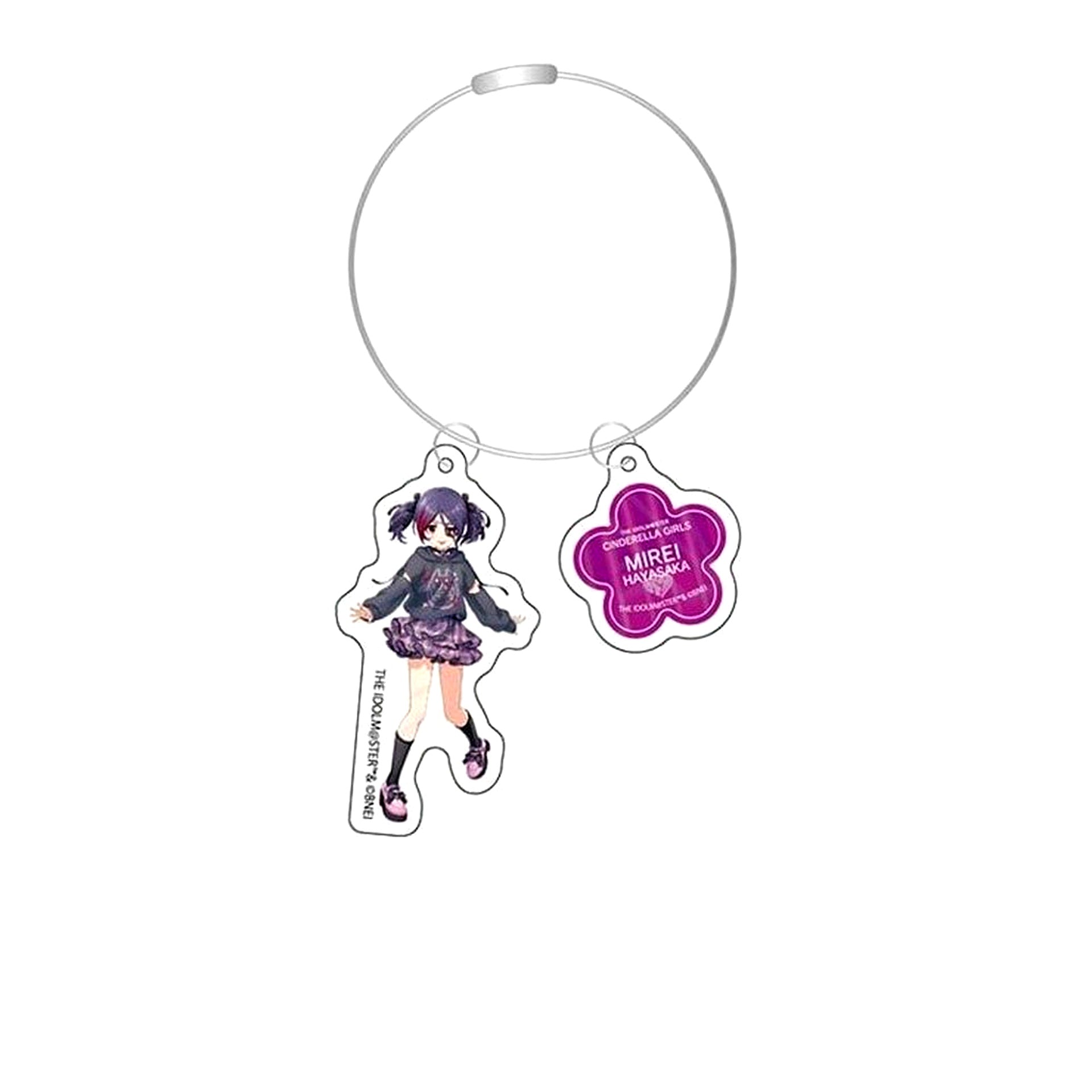 Mirei Hayasaka Idolmaster Cinderella Girls Starlight Stage ST@iRs to 10th Anniversary SHOP in Yurakucho Marui Subculture Fashion Ver. Wire Keychain [USED]