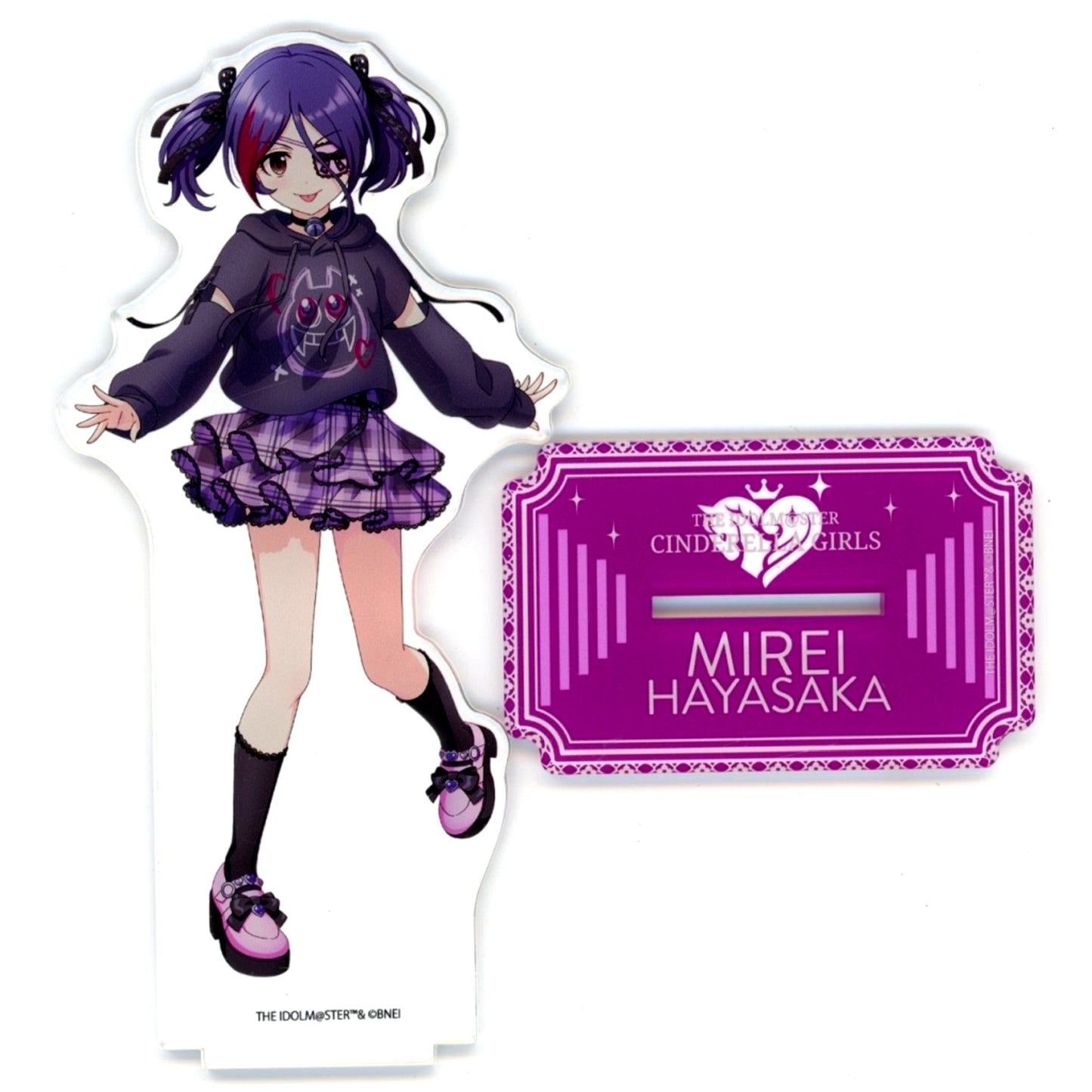 Mirei Hayasaka Huge Acrylic Stand Subculture Fashion Ver. The Idolmaster Cinderella Girls Starlight Stage STaRs to 10th Anniv SHOP in Yurakucho Marui [USED]