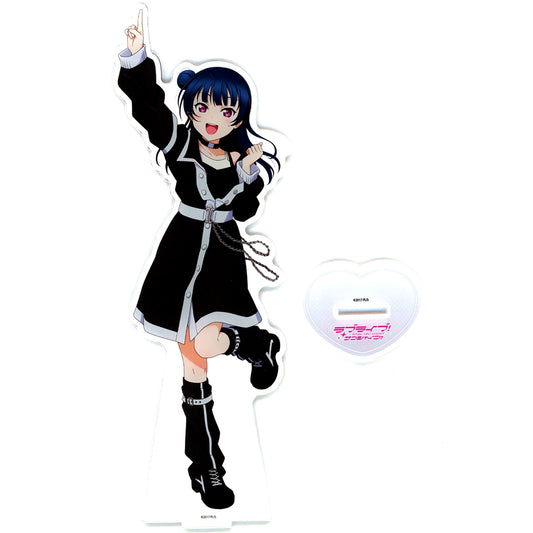 Yoshiko Tsushima BIG Acrylic Stand Cyber Neon Ver. Love Live! Sunshine!! Fair in Gamers [USED]