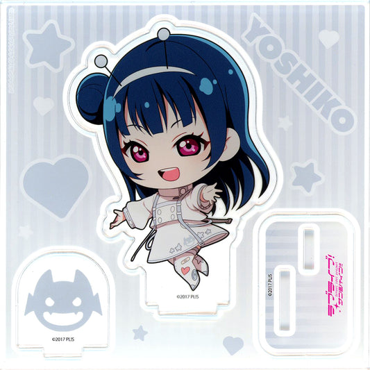 Yoshiko Tsushima Acrylic Stand Plate Space Ver. Mini Character Illustration Love Live! Sunshine!! Fair in Gamers [USED]