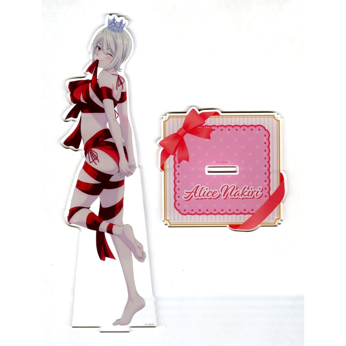 Alice Nakiri S-1-3 Prize Food Wars! Shokugeki no Soma Choosable BIG Acrylic Stand Figure Kujibikido Soma Yukihira Birthday! Present is Us Online Kuji [USED]