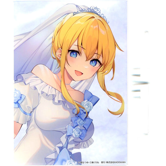 Darkness B-2 Prize Memorial Outfit Ver. Kujibikido KonoSuba Online Kuji Acrylic Panel [USED]
