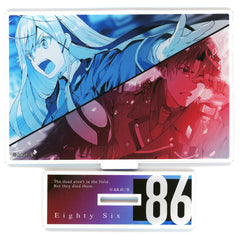 86 Shin Reina 2 Online Kuji 2024 Acrylic Panel Kujibikido Limited Prize B-3 Acrylic Stands [USED]